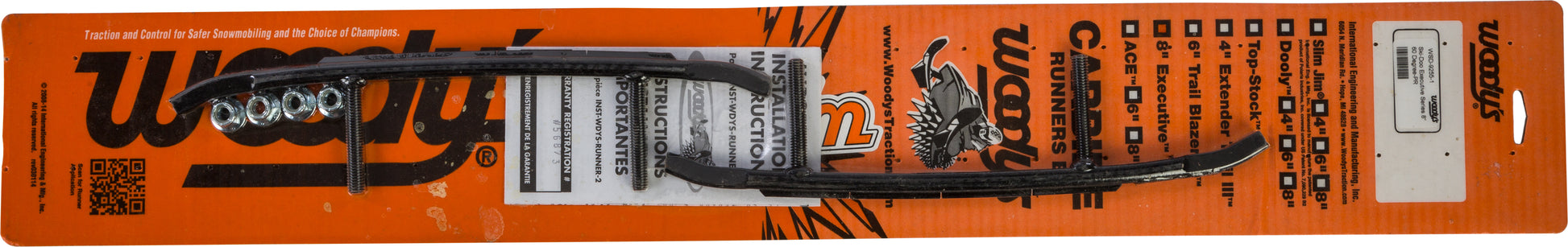 8" Carbide Runners S D