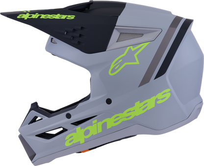 Sm3 Radium Helmet Gry/Blk/Ylw Fluo Matt Xl