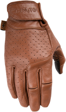 THRASHIN SUPPLY CO. Siege Leather Gloves - Brown - XL TSG-0000-11