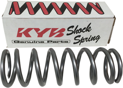 KYB Shock Spring - Rear - Red - Spring Rate 342.71 lb/in 120535000801