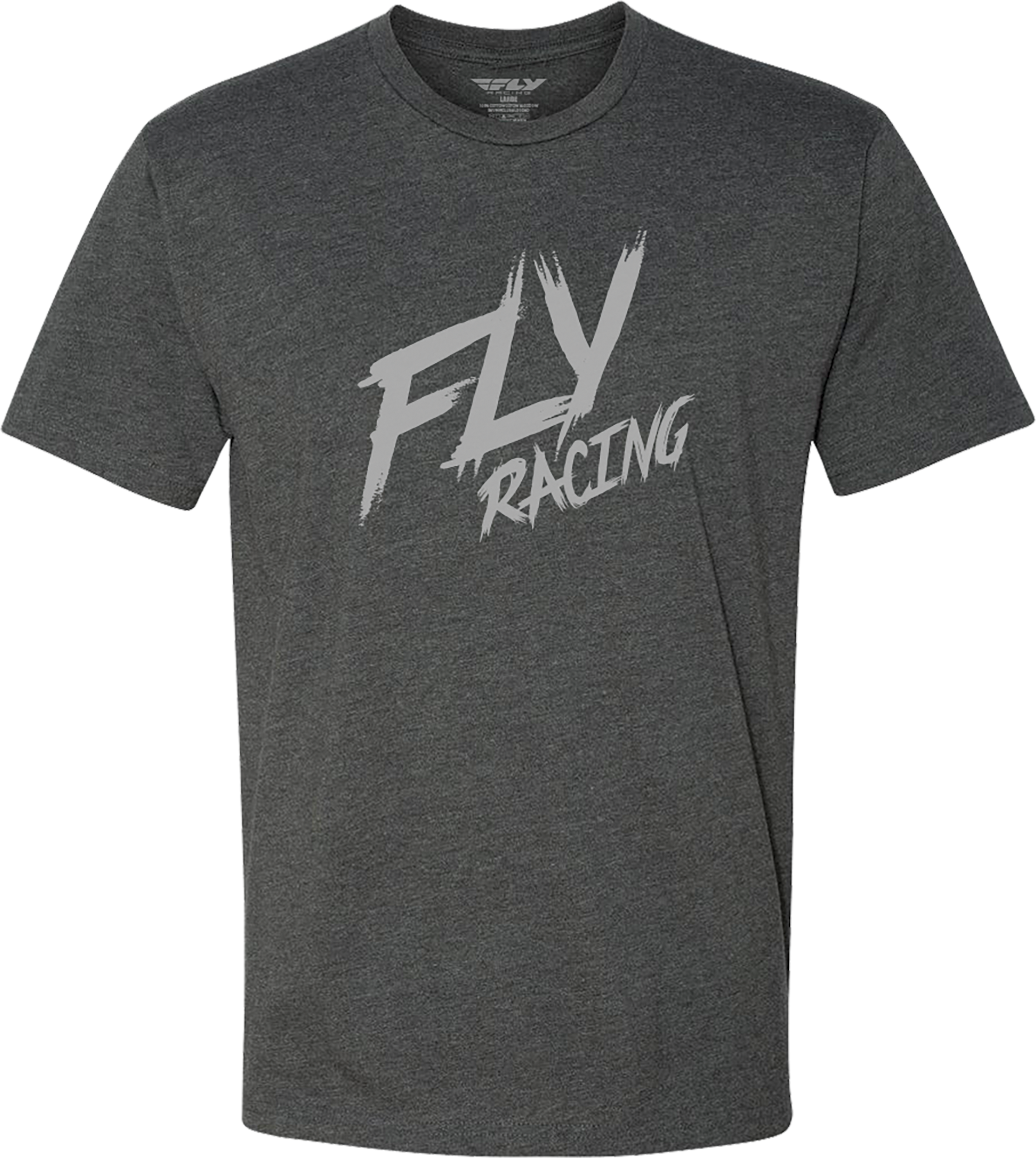 Fly Brawl Tee Charcoal Lg