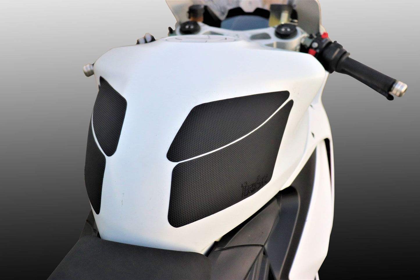 TechSpec Tank Grip Pads TRACK DAY Style for the Ducati Panigale V2 / 1299 / 1199 / 959 / 899