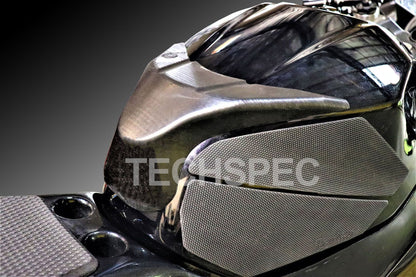 TechSpec Tank Extender and Tank Grip Pads for the Kawasaki Ninja 400 / 500 & Z400 / Z500