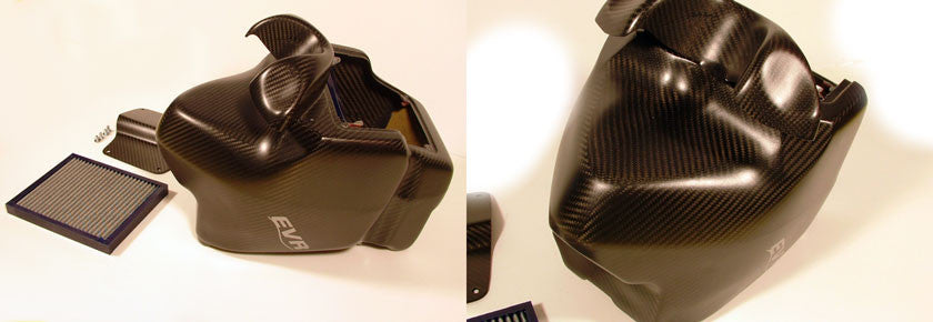 EVR Carbon Fiber Airbox for the Ducati Hypermotard 796/1100