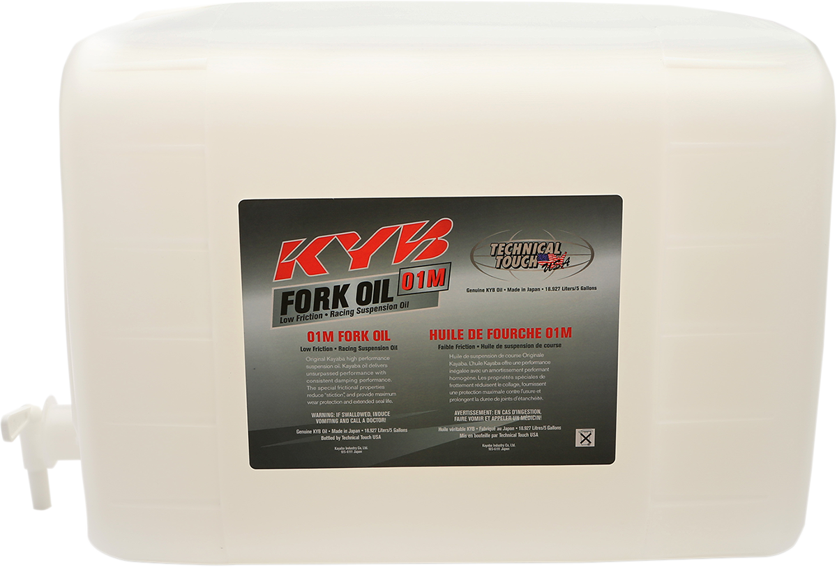 KYB 01M Front Fork Oil - 5 U.S. gal. 130010060201