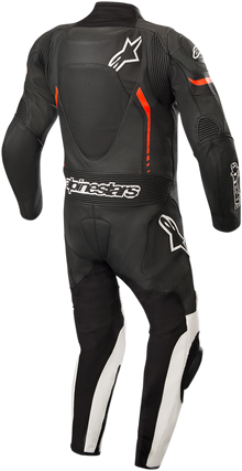 ALPINESTARS Youth GP Plus 1-Piece Leather Suit - Black/White/Red Fluorescent - US 24 / EU 130 31405181231130