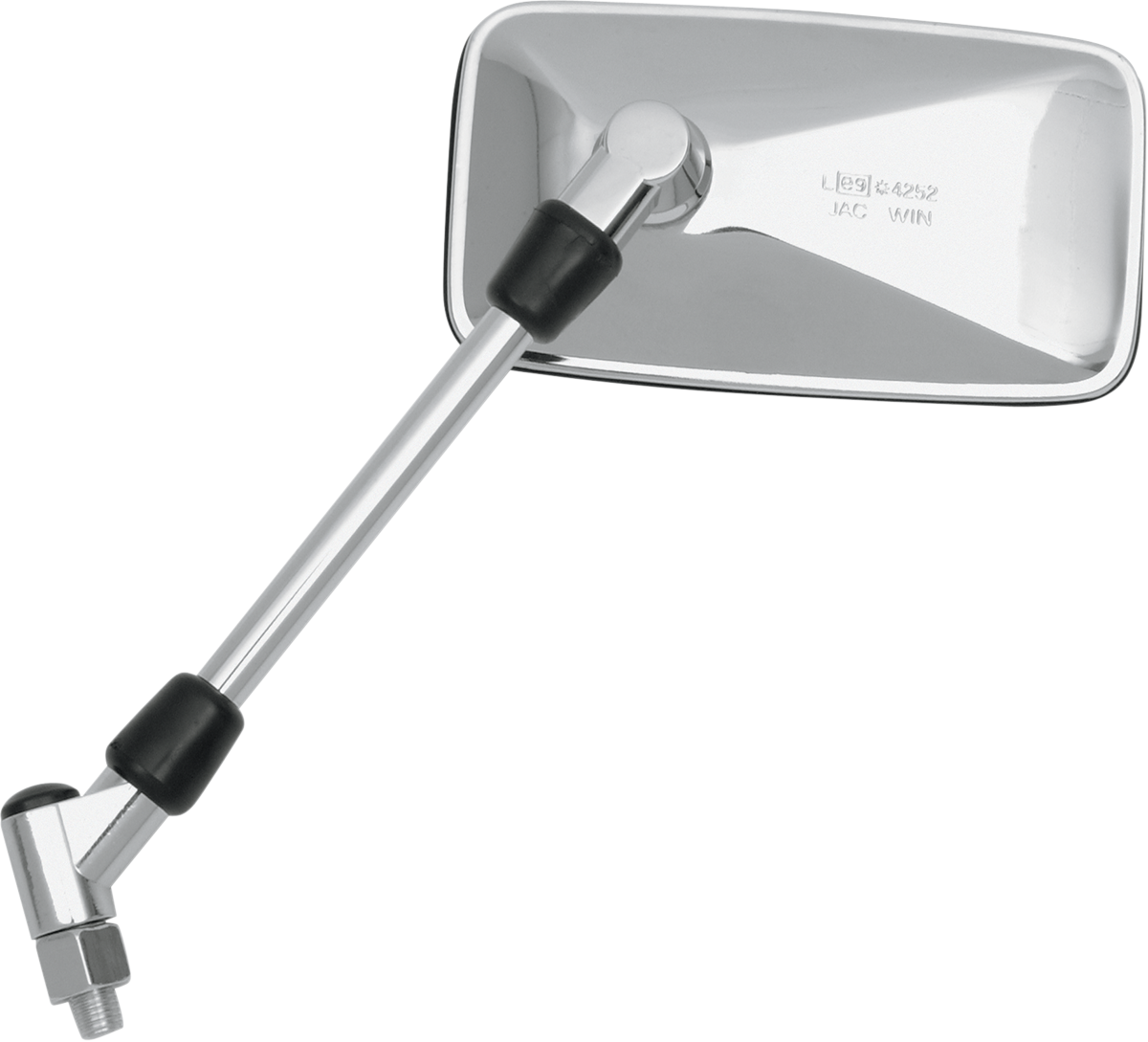 PARTS UNLIMITED Mirror - Side View - Rectangle - Chrome KA52A