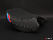 LUIMOTO Rider Motorsports Seat Cover for the BMW R1200GS Adventure (14+)