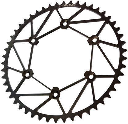 Rear Sprocket Chromoly Stl/Zir 50t 520 Blk Hon