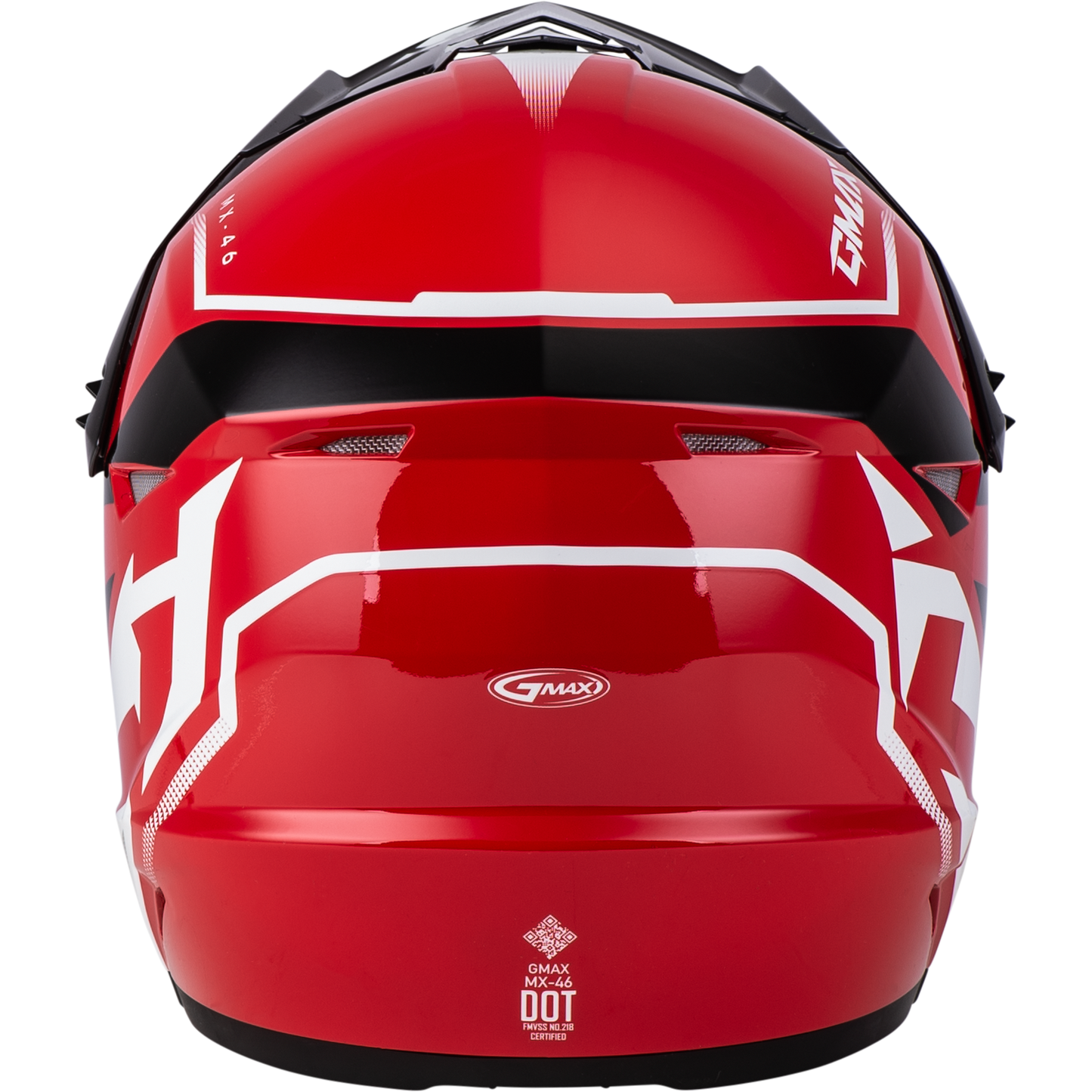 Mx 46 Compound Helmet Red/Black/White Xl
