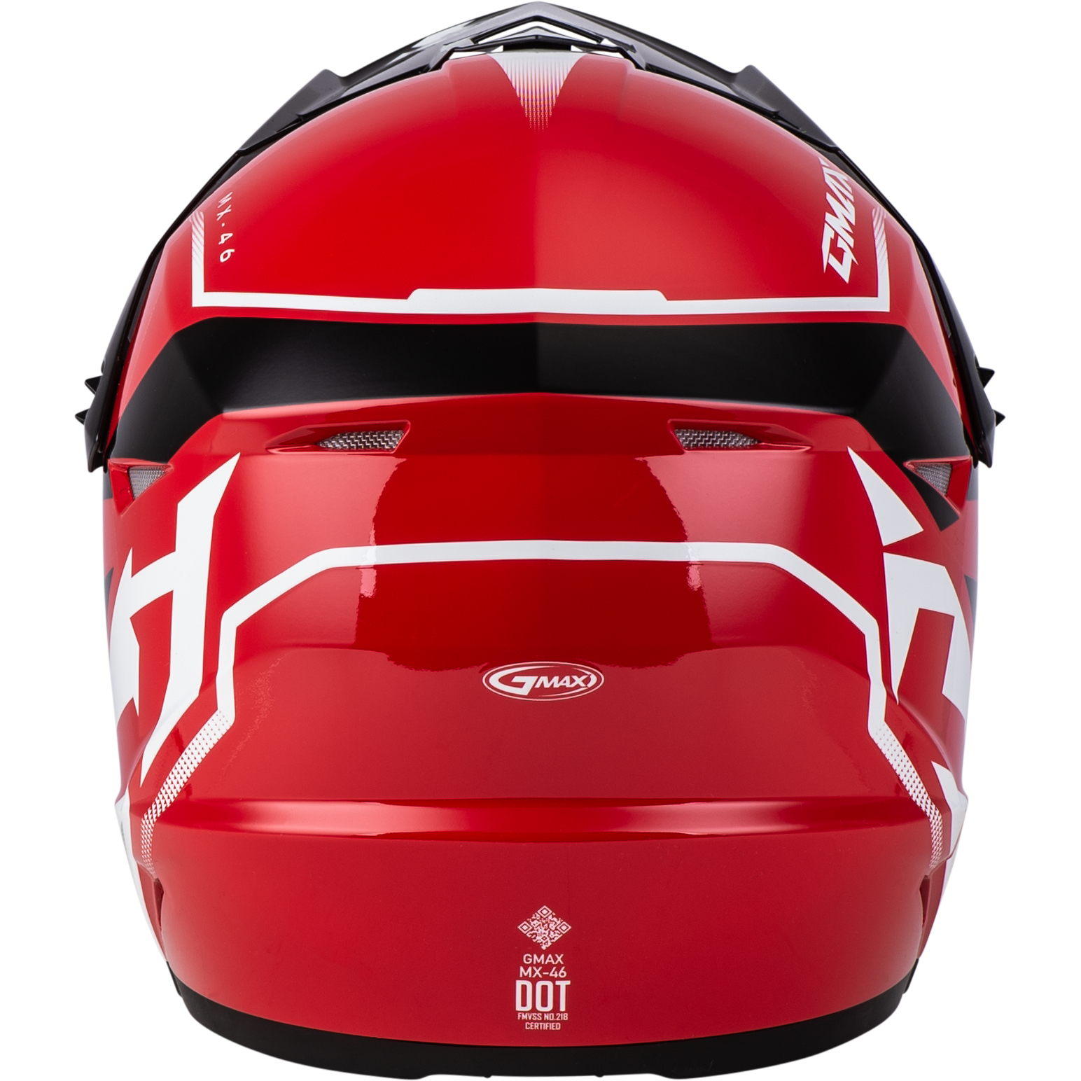 Mx 46 Compound Helmet Red/Black/White Xs