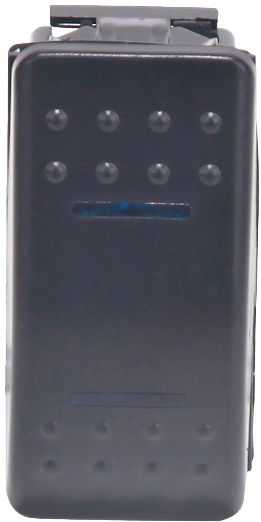 Lighted Rocker 3 Position Switch Blue