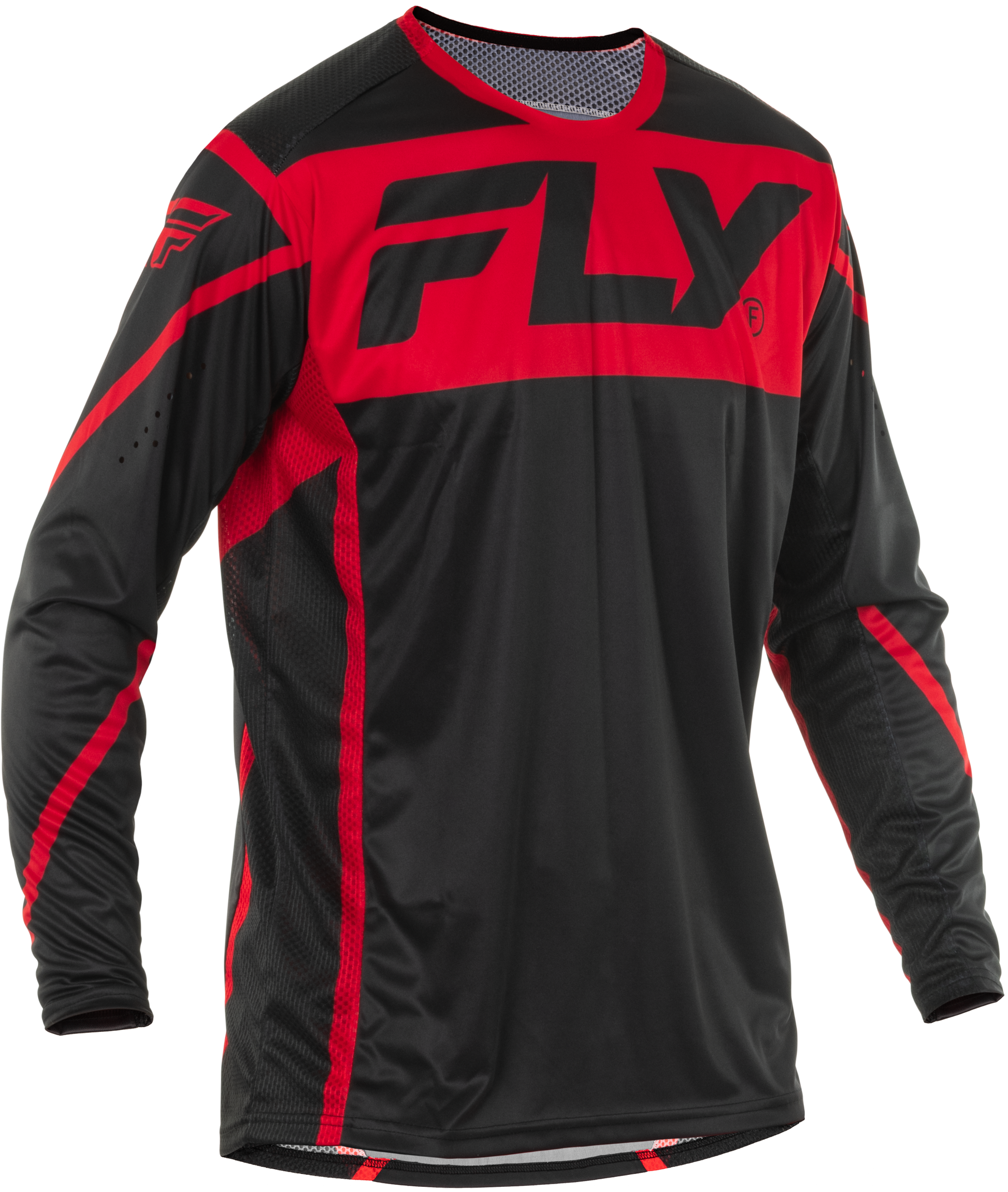 Lite Jersey Black/Red Md