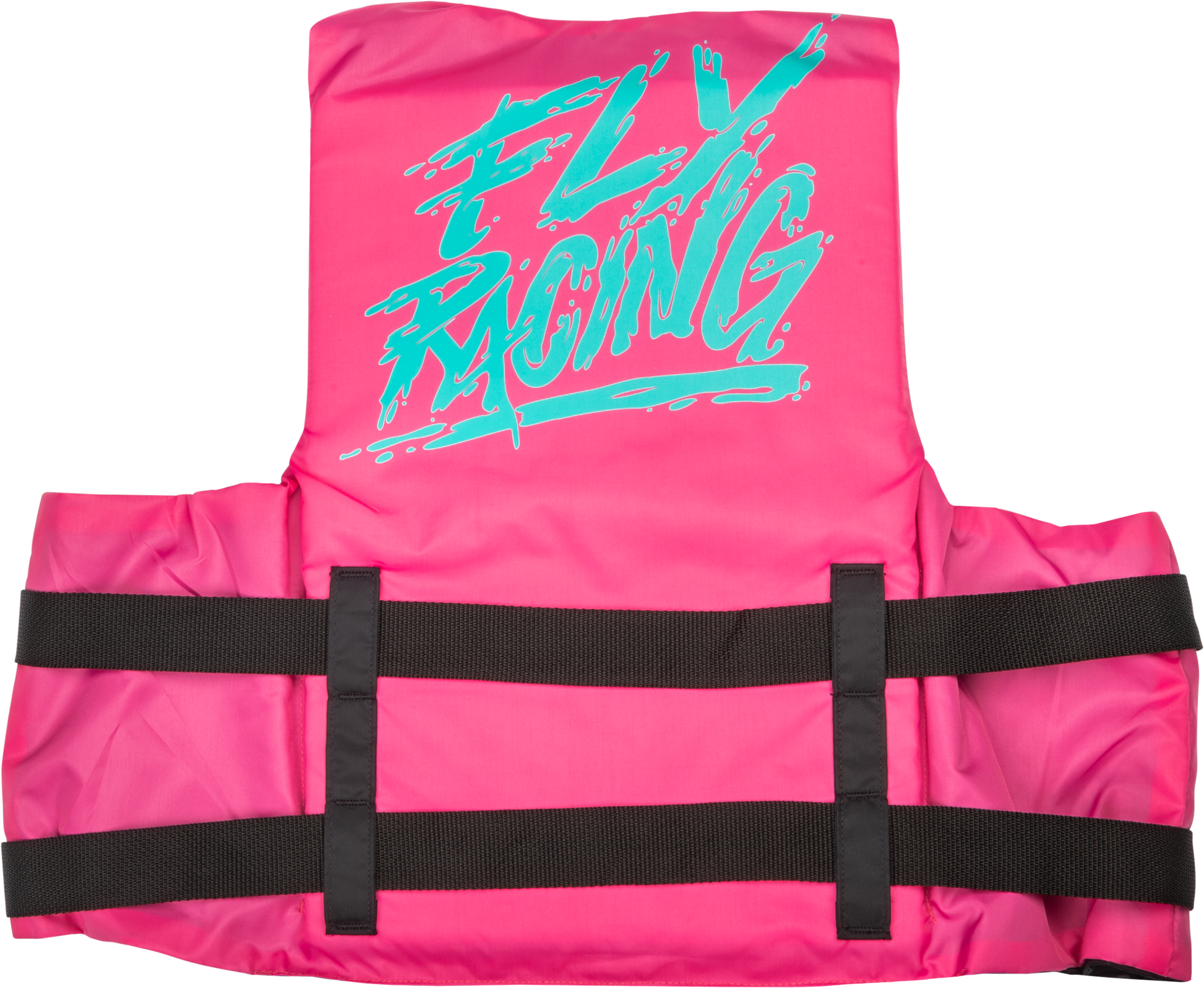 Nylon Flotation Vest Neon Pink/Teal 2x