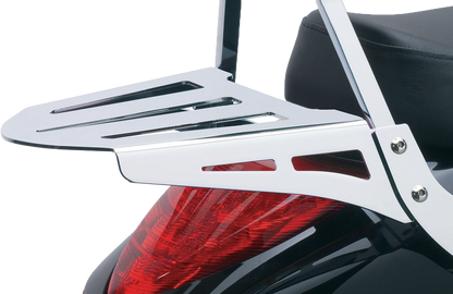 Sissy Bar Luggage Rack Formed Chrome
