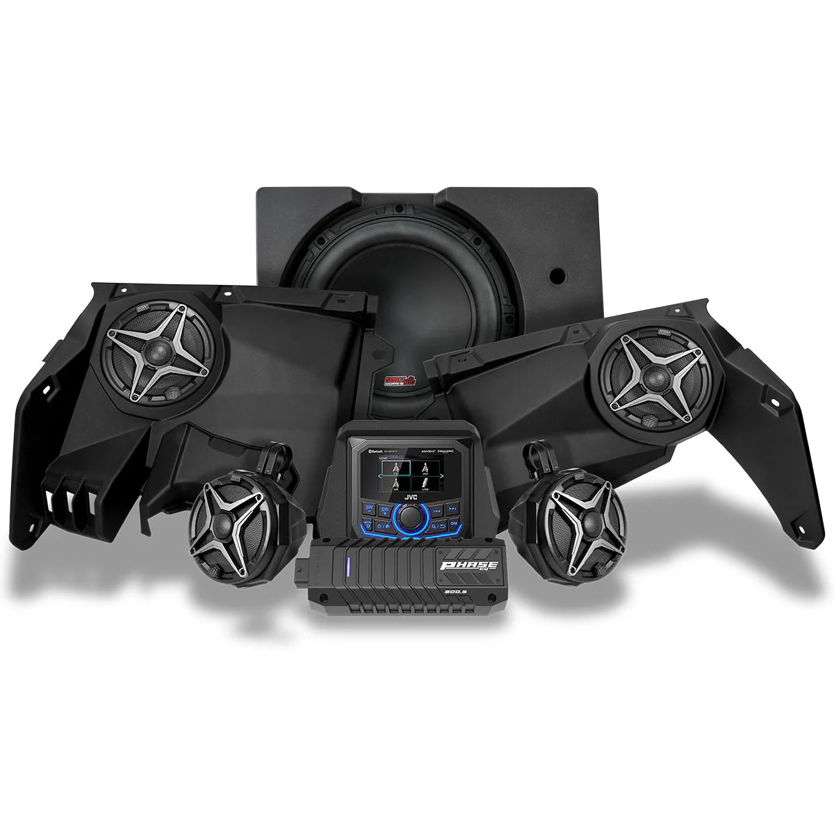 5 Speaker Kit W/ Jvc Controller