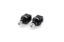 Footpeg Adapter Black Kaw