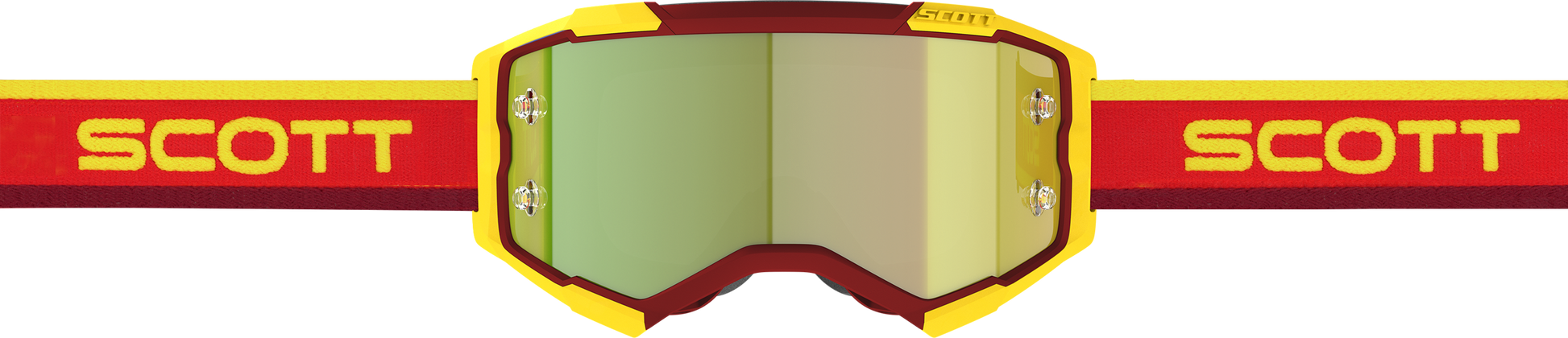 Fury Heritage Goggle Red/Yellow Retro