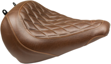 MUSTANG Seat - Wide Tripper™ Solo - without Backrest - Diamond - Brown 83023