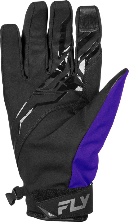 Title Gloves Black/Purple/Grey 2x