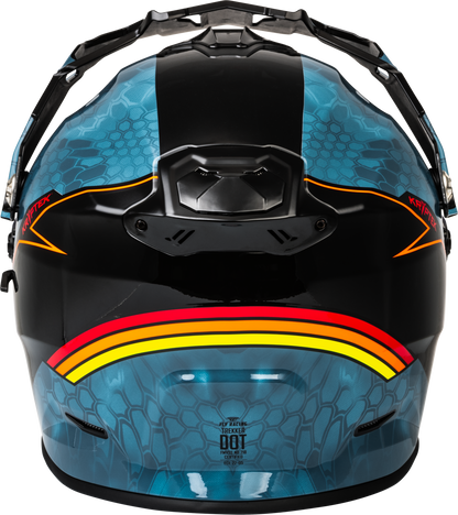 Trekker Cw Conceal Helmet Elec Shld Slate/Black/Red Md