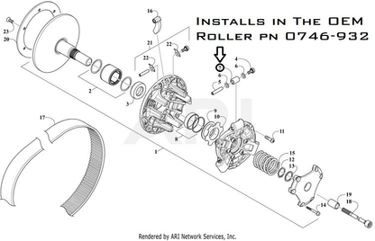 Clutch Roller Bushing Kit