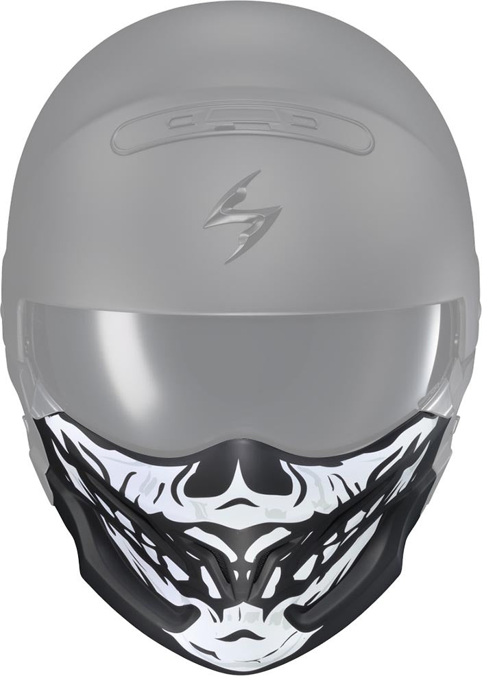 Covert Face Mask Skull Black/White