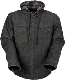Z1R Timber Denim Shirt - Black/Gray - XL 2840-0077