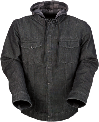 Z1R Timber Denim Shirt - Black/Gray - 3XL 2840-0079