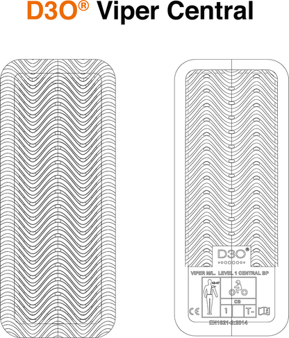 ICON D3O® Viper Guard - Central Back - M/L 10988