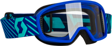 Youth Buzz Mx Goggle Blue/Teal Blue W/Clear