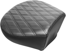 LE PERA Monterey Sport Pillion Pad - Double Diamond - Black - FL '08-'23 LK-647SPDD