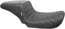 LE PERA Kickflip Seat - Flat Track Stitch - Black - FXD '06-'17 LK-591TRKPT