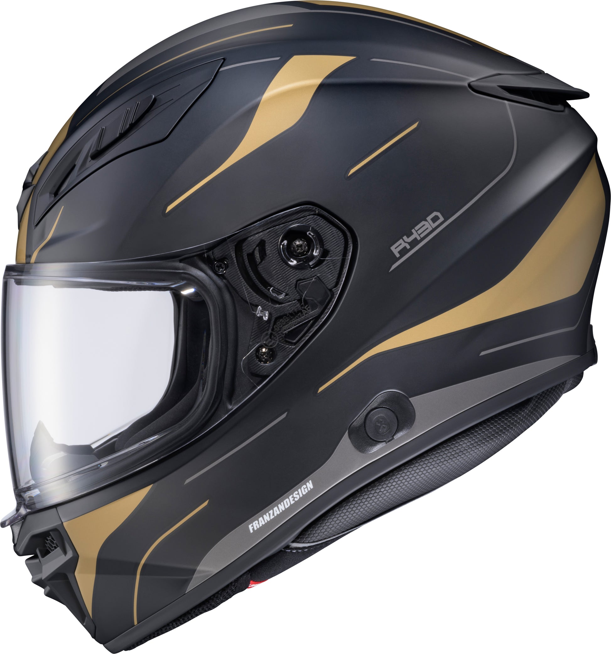 Exo R430 Full Face Helmet Cutlass Black/Gold Xl