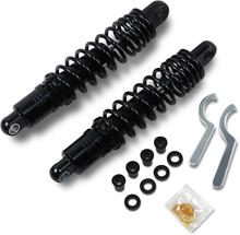 DRAG SPECIALTIES SHOCKS Premium Ride-Height Adjustable Shocks - 12.5" - Standard - Black C16-0167NUAB