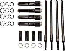 Speedy Push Rods / Covers Black `99 17 Twin Cam