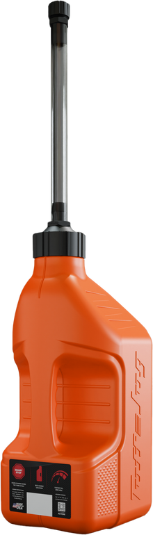 Utility Container Orange W/ Autostop Spout 2.5 Gal