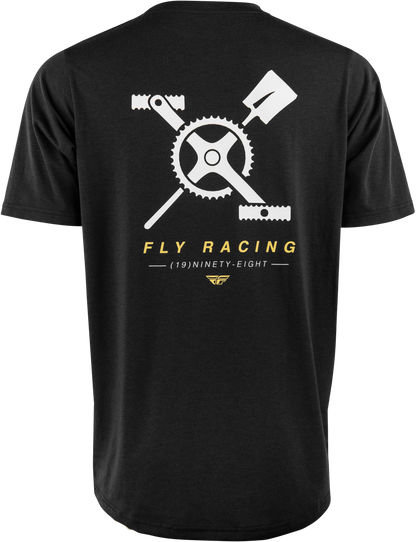 Trail Dig Tee Black Lg