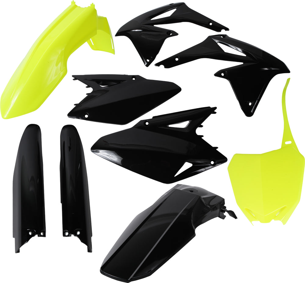 Full Plastic Kit Fluorescent Yellow/Black