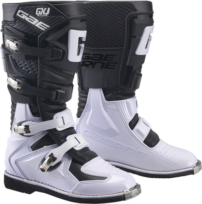 Gx J Boots Black/White Sz 04