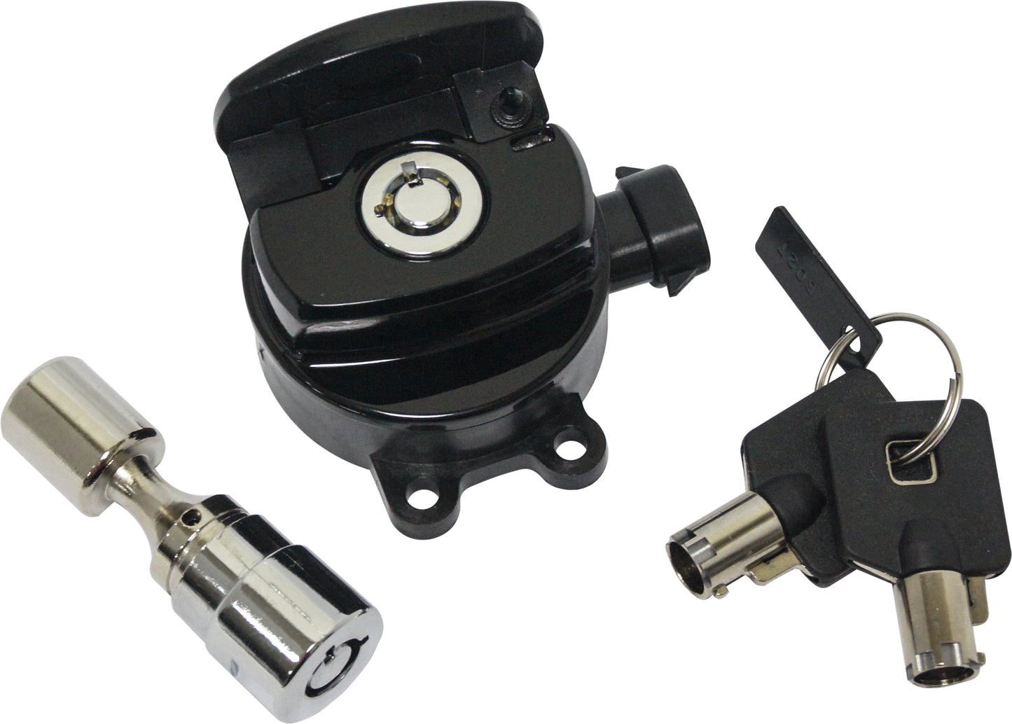 Ign Switch Fx/Flst W/Fork Lock Black