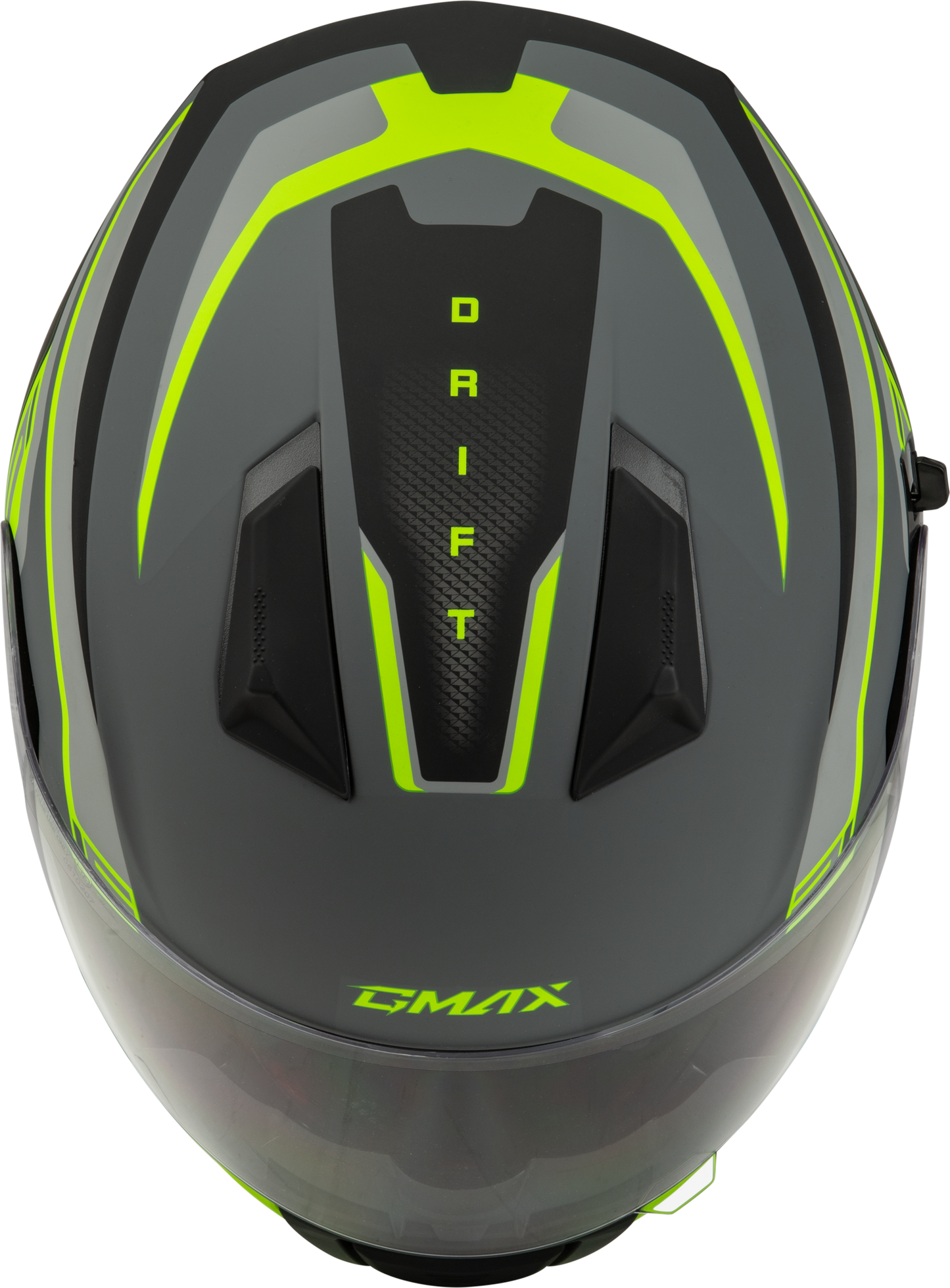 Ff 18 Drift Helmet Matte Grey/Hi Viz Sm