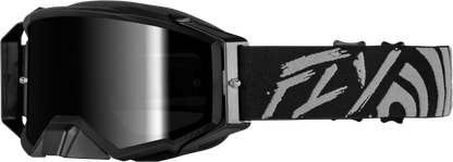Zone Elite Goggle Grey/Black W/ Black Mirror/Smoke Lens