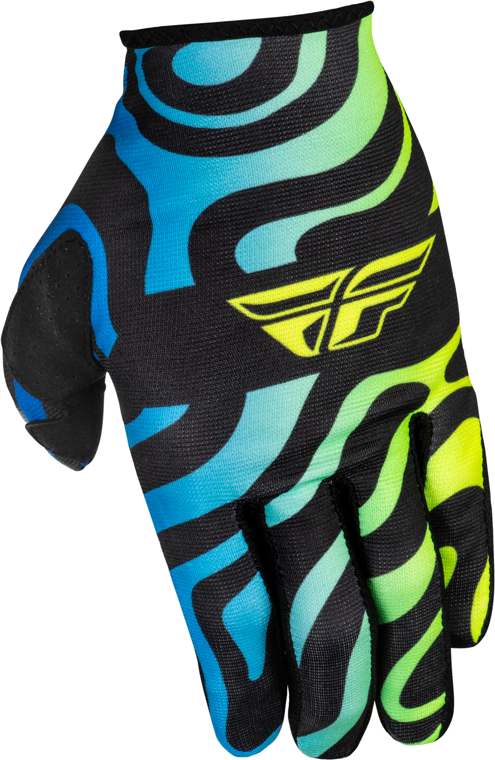 Lite Zen Gloves Black/Blue/Hi Vis Xl