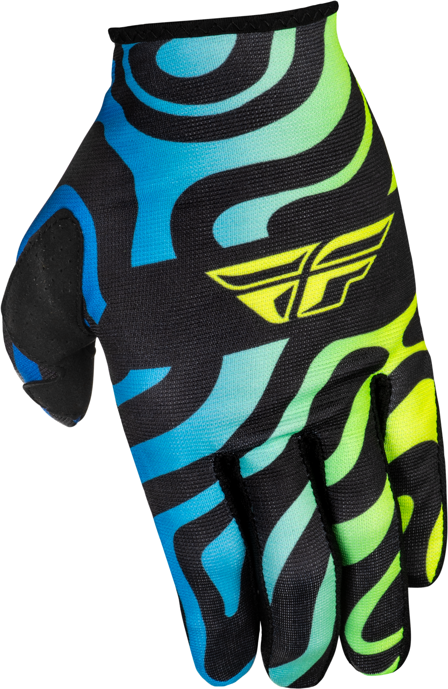 Lite Zen Gloves Black/Blue/Hi Vis Md