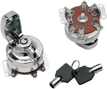 DRAG SPECIALTIES 6-Pole Ignition Switch - Round Key 21-0202PAE-BC1