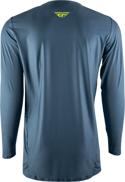 Enduro Long Sleeve Jersey Slate/Hi Vis Sm