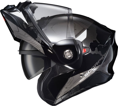 Exo At960 Modular Helmet Topographic Black/White Xl