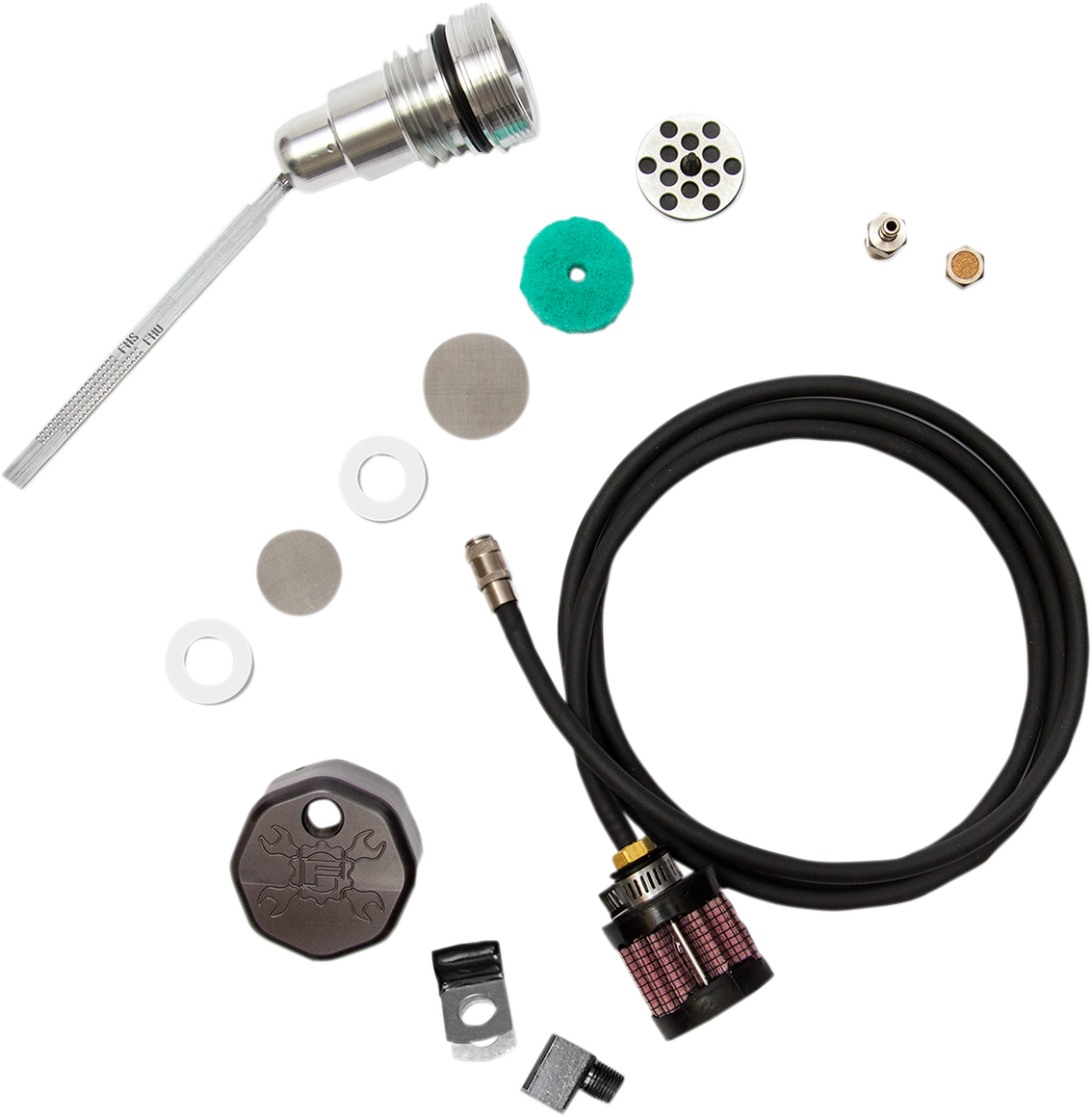 FEULING PARTS Vented Dipstick - Black - Dyna 3090