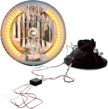 HEADWINDS 7" Halogen Headlight with LED Turn Signals 8-9724LEDWTCMA